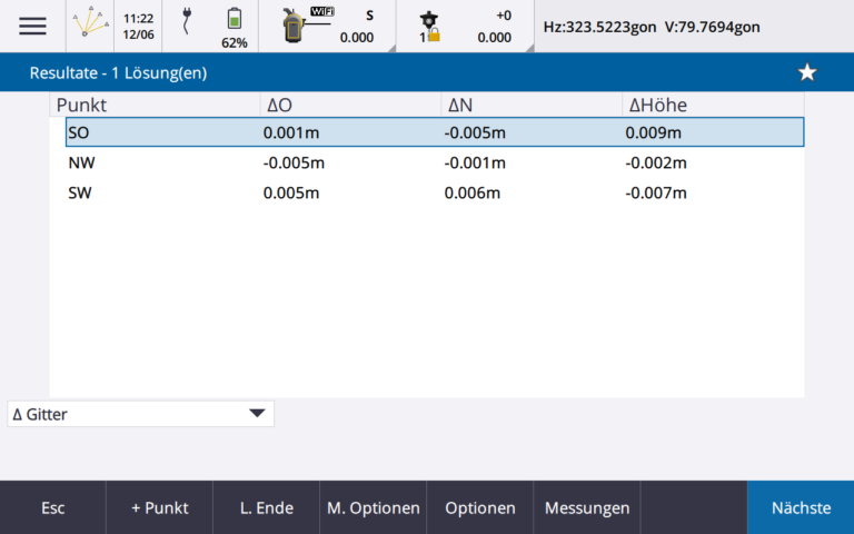Feldrechner Autoresection