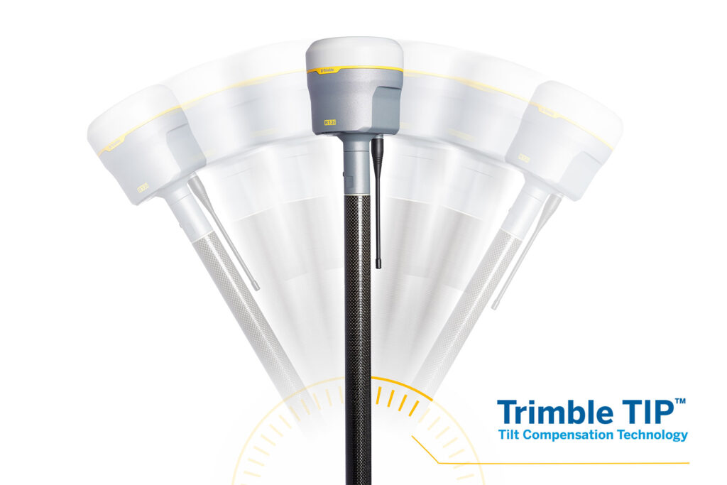 Trimble TIP tilt compensation technology